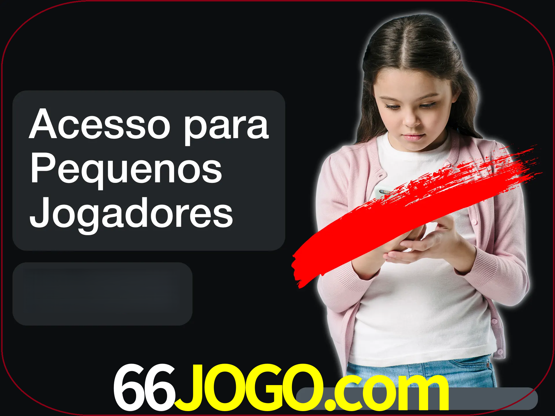 As crianças não podem jogar jogos de cassino.